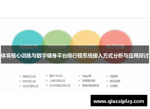 体育核心训练与数字健身平台排行榜系统接入方式分析与应用探讨